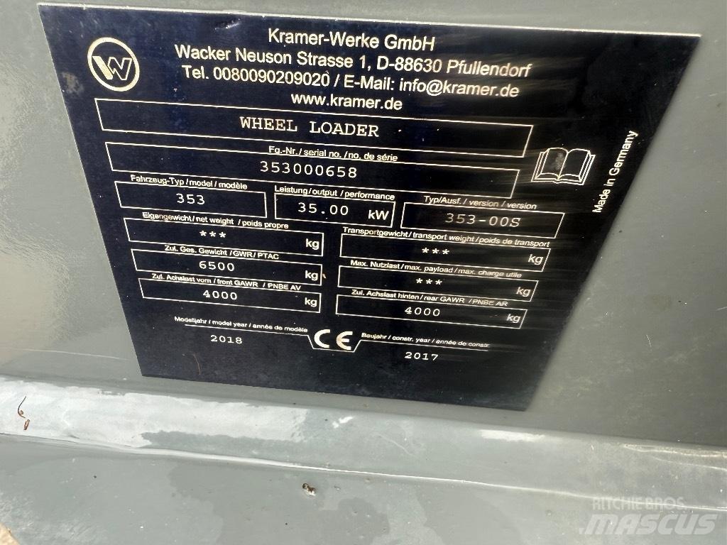 Kramer 5075 轮式装载机