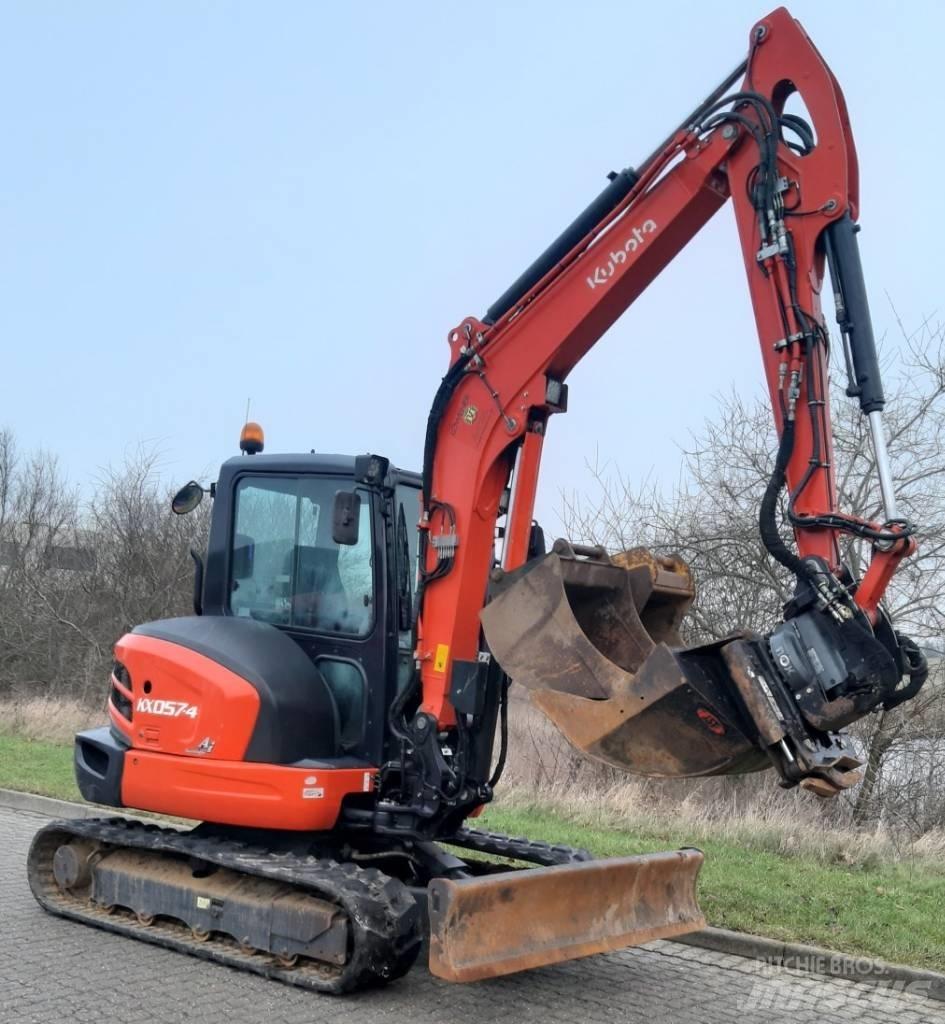 Kubota KX057-4 小型挖掘机