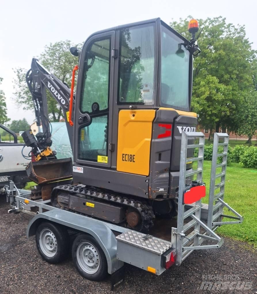 Volvo EC 18 E 小型挖掘机