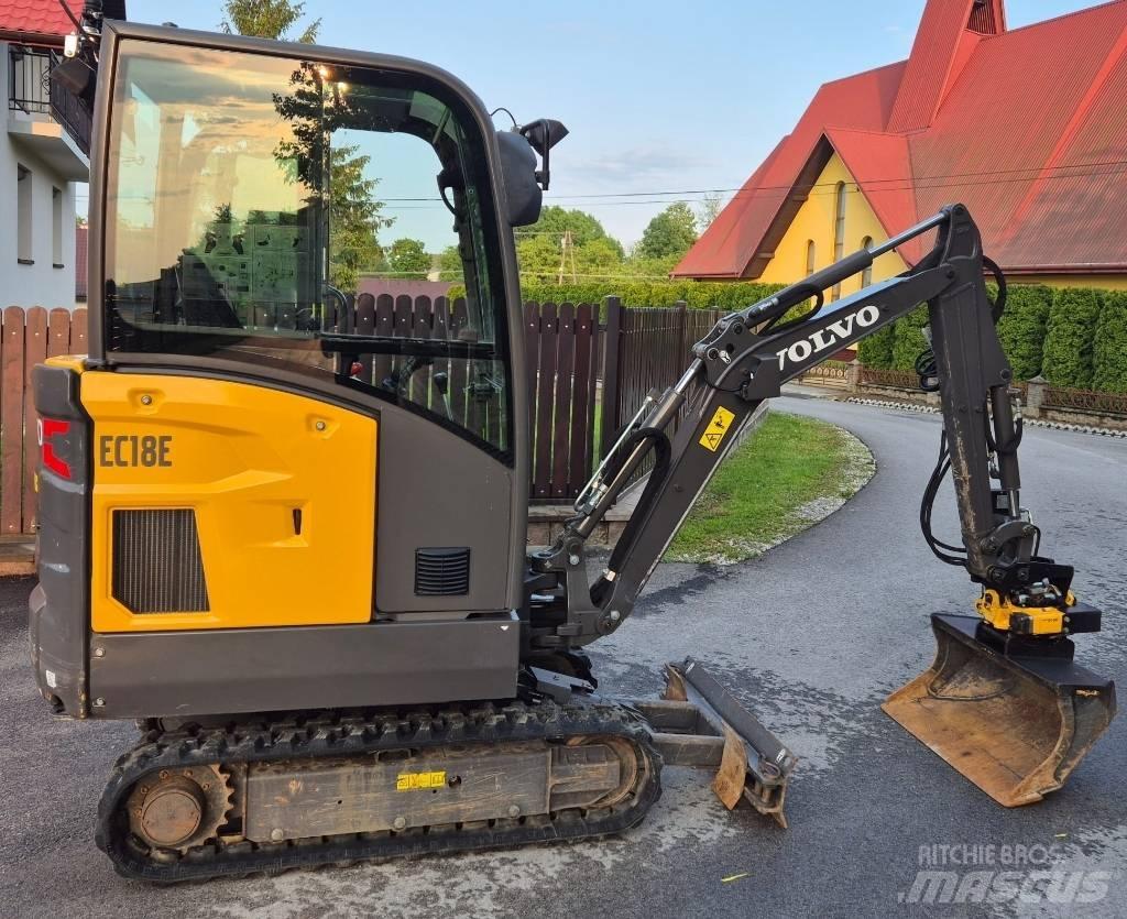 Volvo EC 18 E 小型挖掘机
