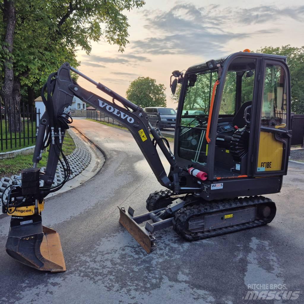 Volvo EC 18 E 小型挖掘机