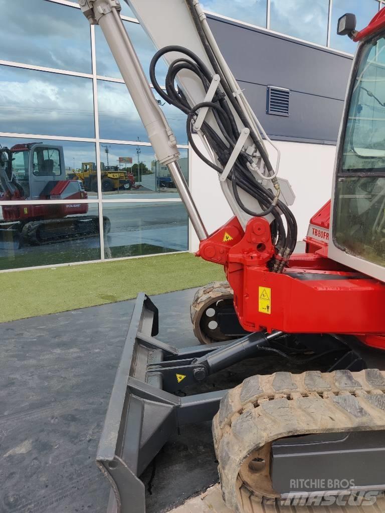 Takeuchi TB 80 FR 小型挖掘机