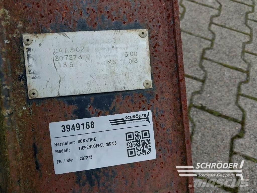  TIEFENLÖFFEL MS 03 前装载配件