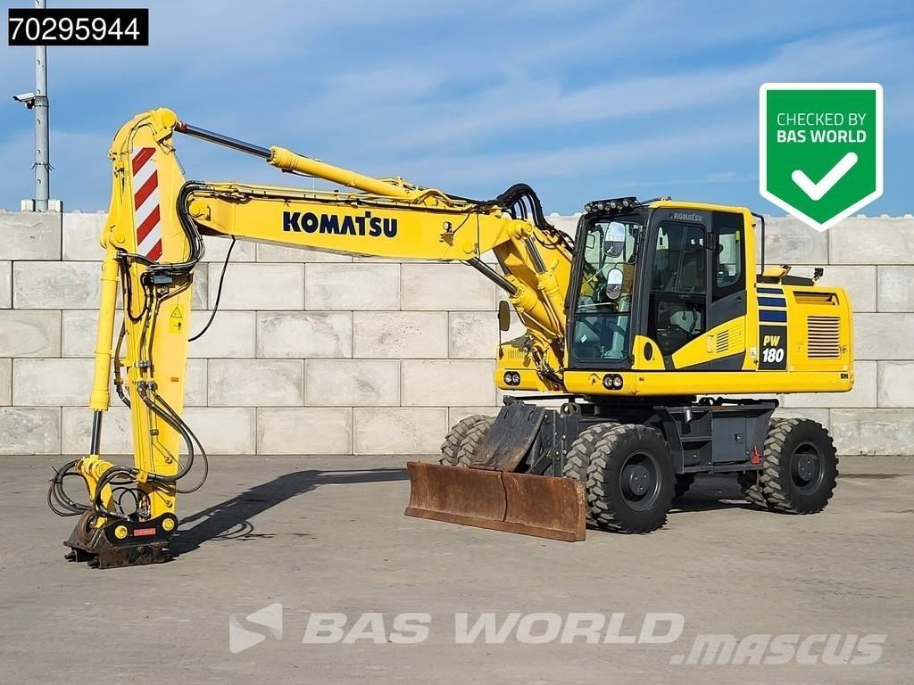 Komatsu PW180 -11 轮式挖掘机
