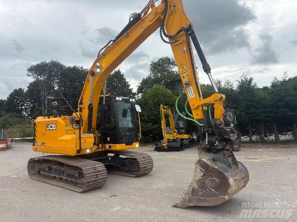 JCB 140X Steelwrist 履带挖掘机