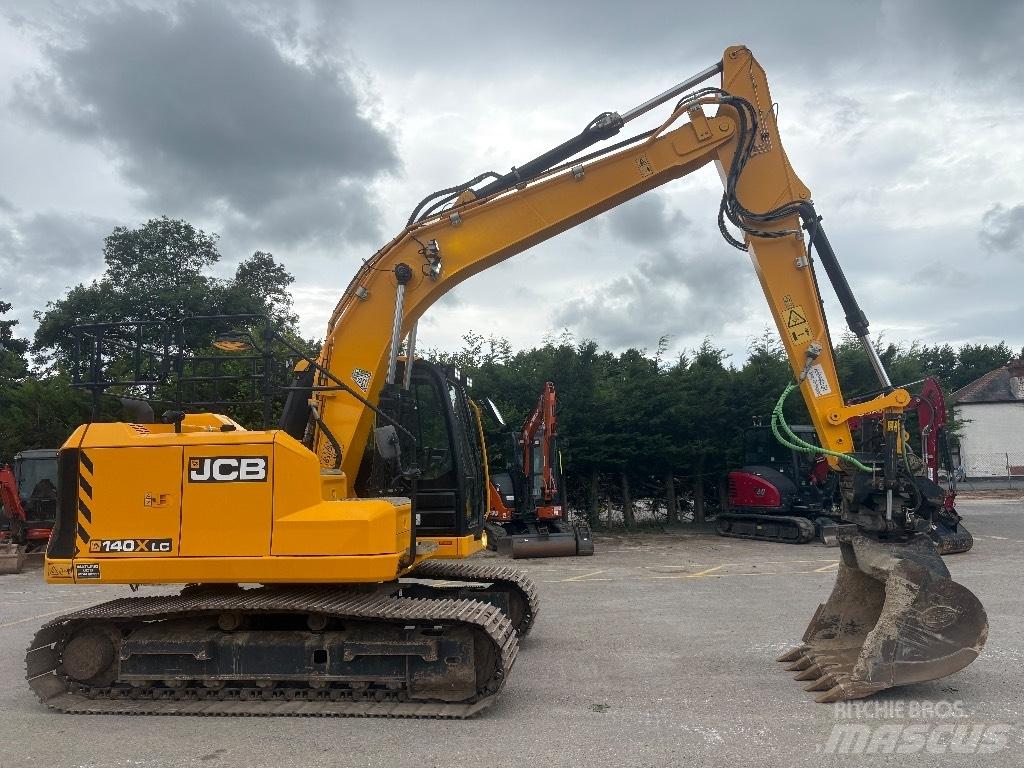 JCB 140X Steelwrist 履带挖掘机