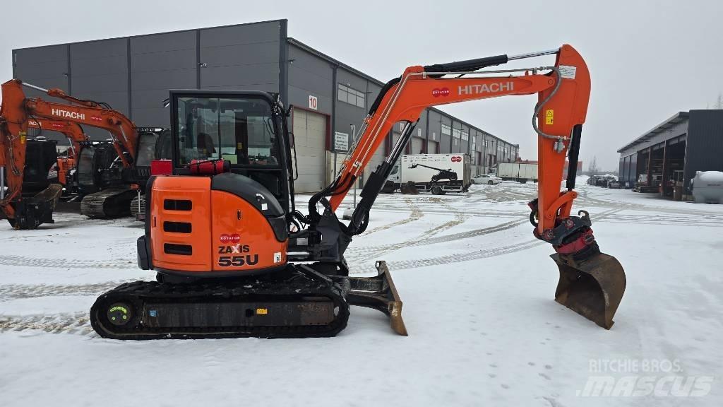 Hitachi ZX 55 U-5 小型挖掘机