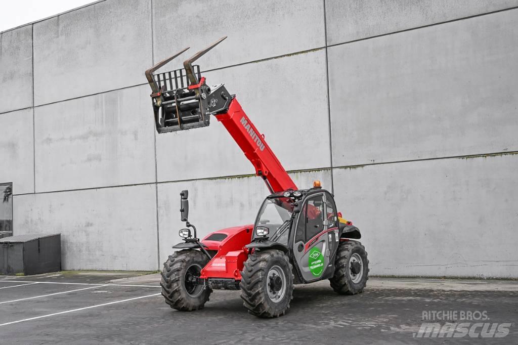 Manitou MT 730 伸缩臂叉装车|叉装车