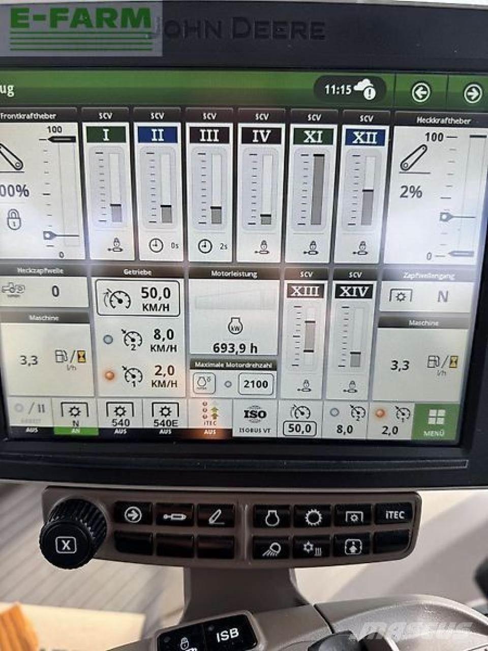 John Deere 6r150 拖拉机/农用车