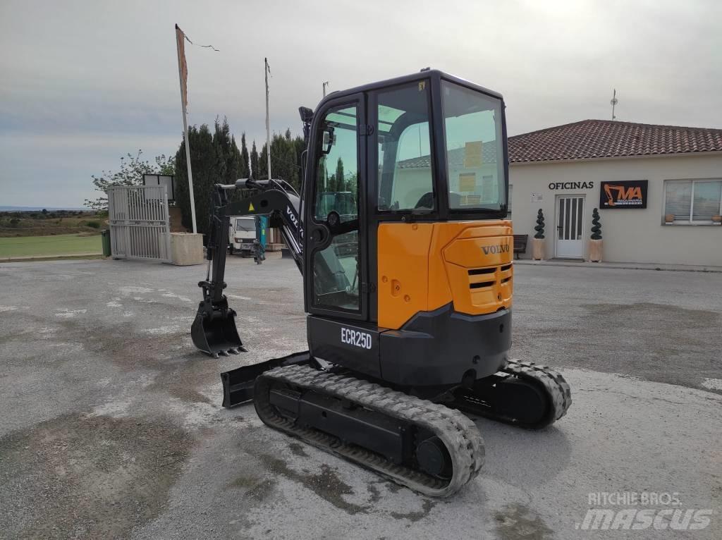 Volvo ECR 25 D 小型挖掘机