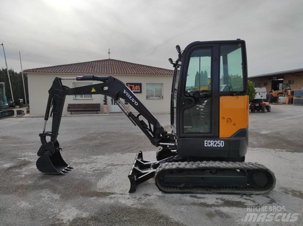 Volvo ECR 25 D 小型挖掘机