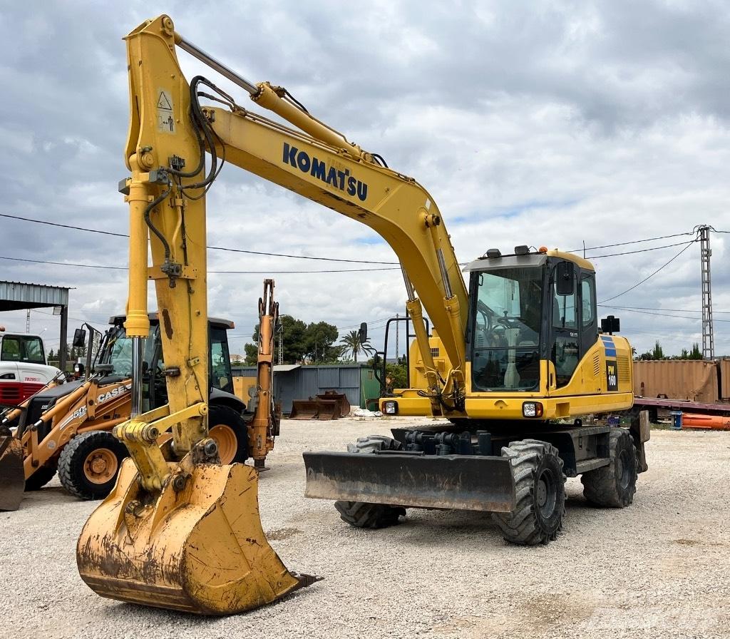 Komatsu PW 160 轮式挖掘机