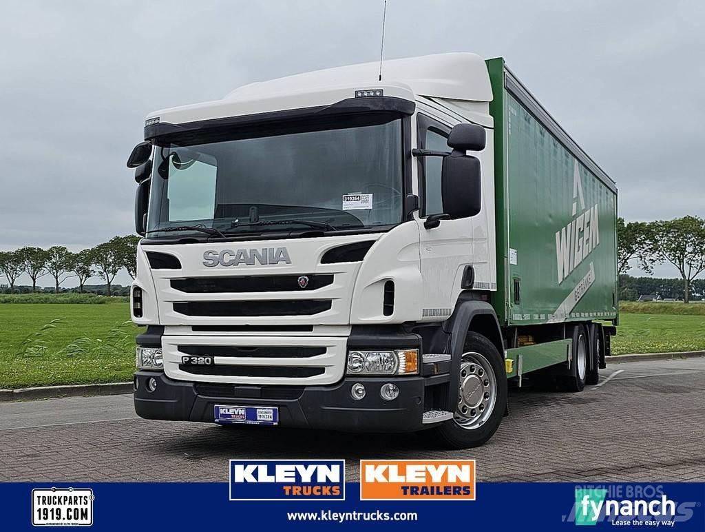 Scania P320 篷布货车