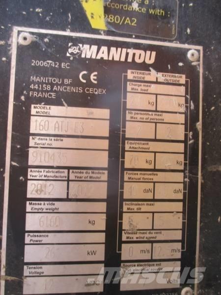 Manitou 160 ATJ 曲臂高空工作平台