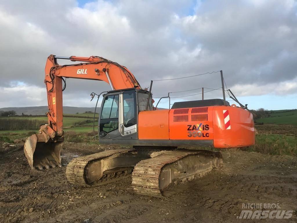  zaxis 350 履带挖掘机