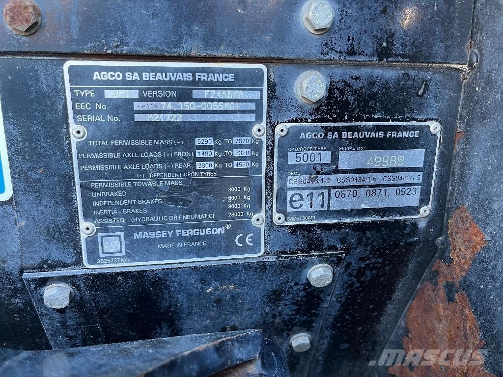 Massey Ferguson 4365 拖拉机/农用车