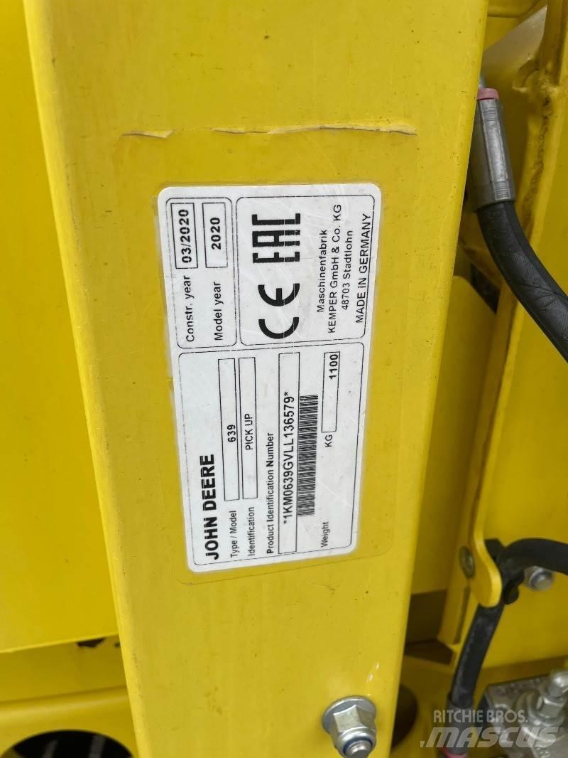 Kemper 639 自走式青贮饲料收割机配件