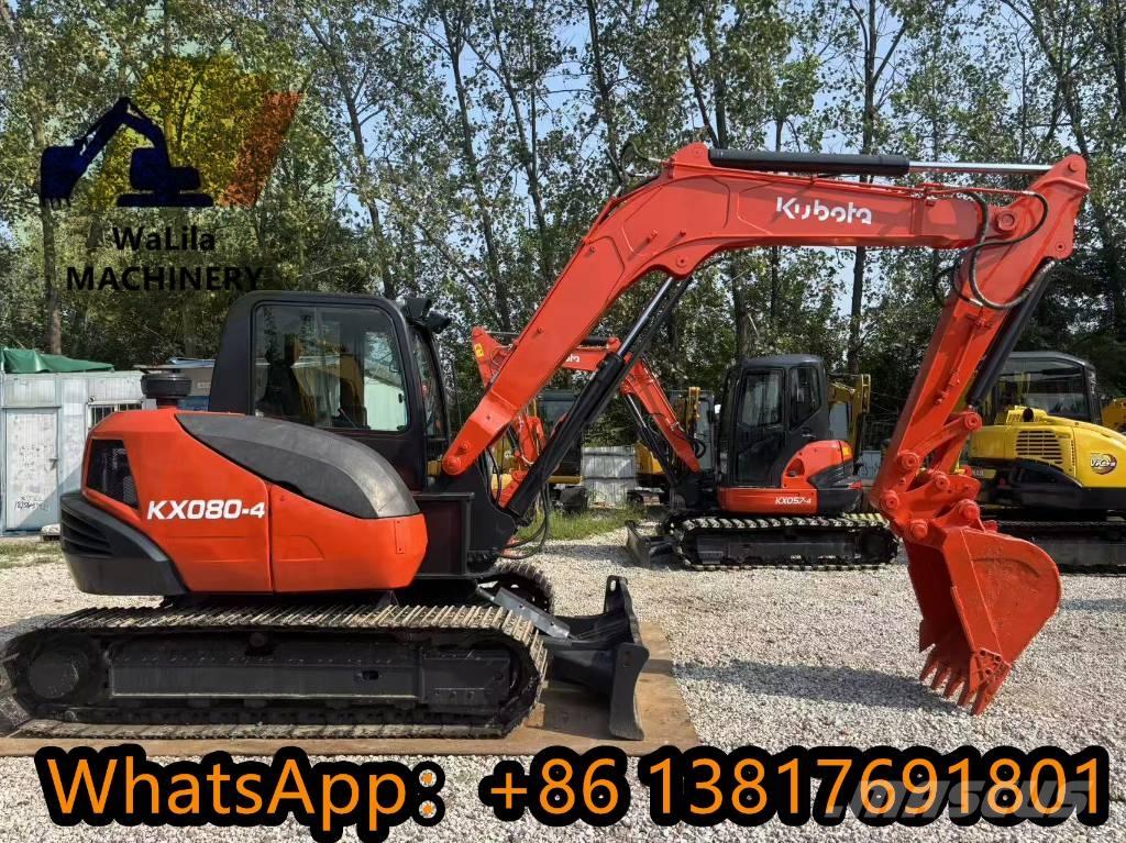 Kubota KX 080-4 小型挖掘机