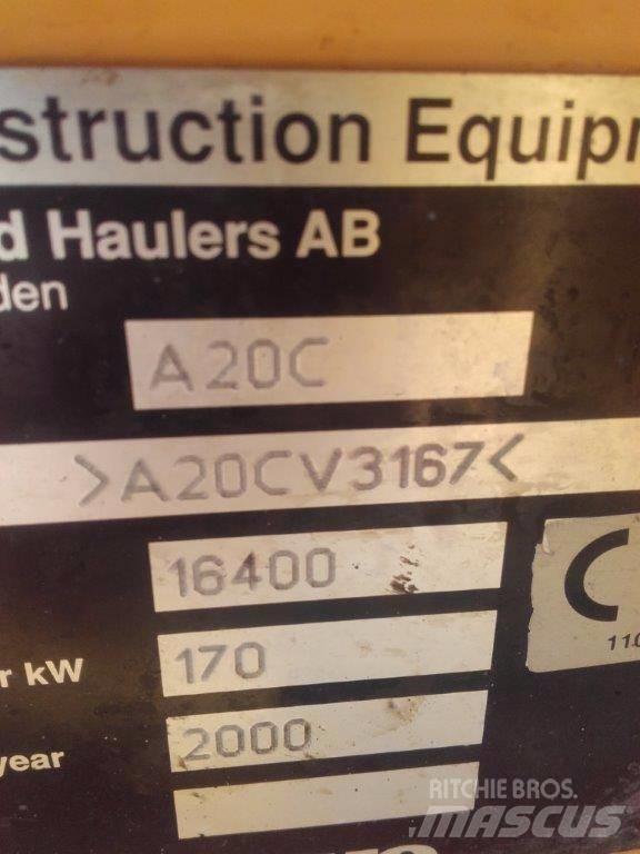 Volvo A20C 刚性自卸车