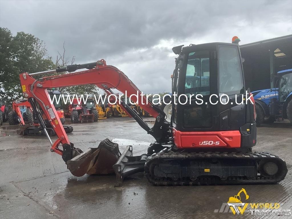Kubota U 50-5 中型挖掘机
