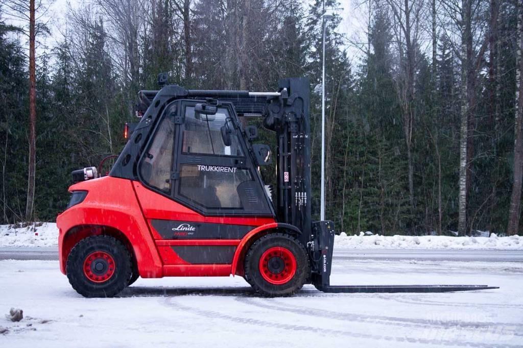 Linde H 80 D-03 柴油叉车
