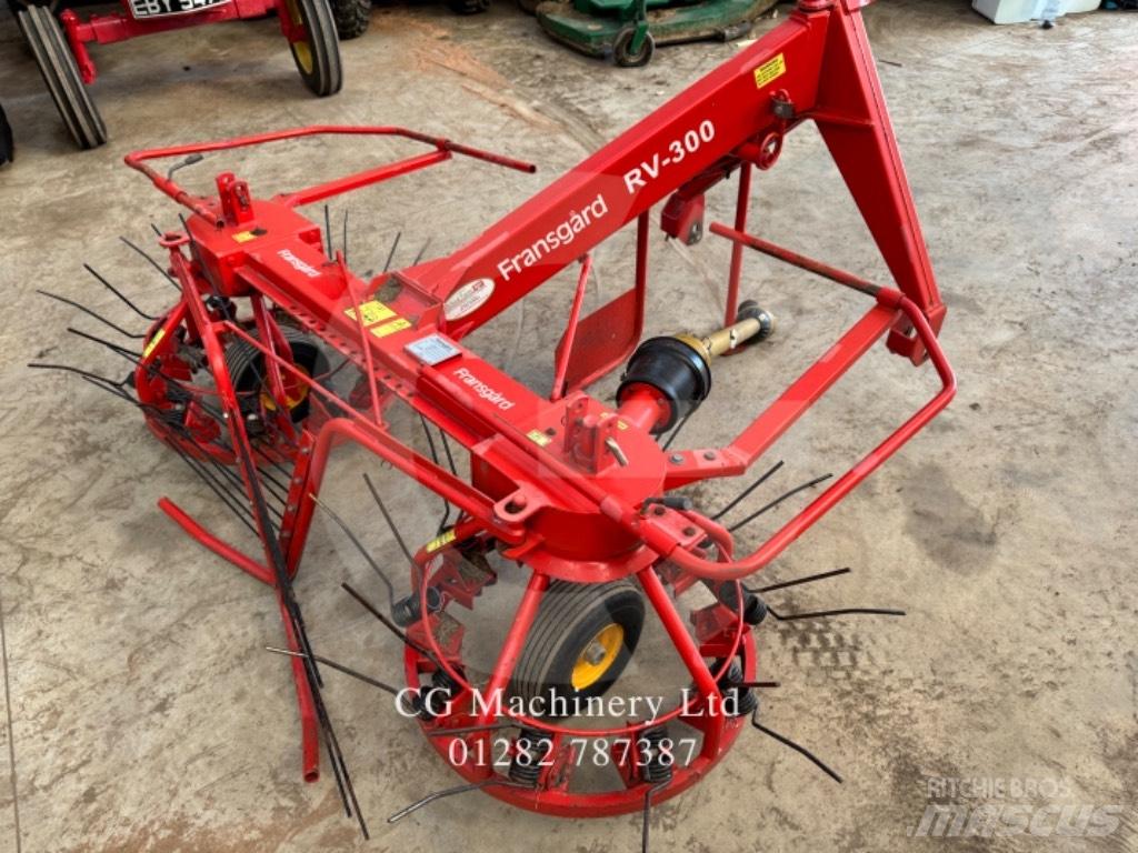 Frannsgard RV300 犁耙和摊草机