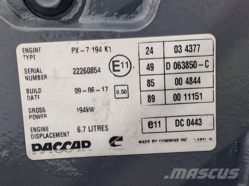 DAF PX-7 194 K1 发动机
