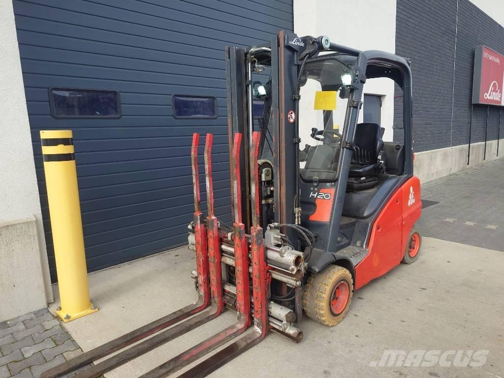 Linde H20T/391 天然气叉车