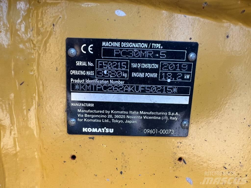 Komatsu PC 30 MR-5 小型挖掘机