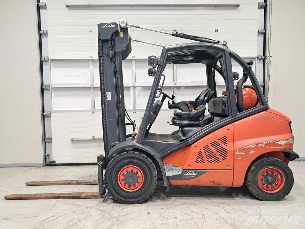 Linde H50T-02 天然气叉车