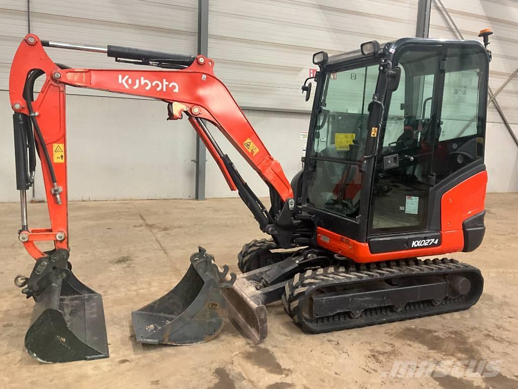 Kubota KX 027-4 小型挖掘机
