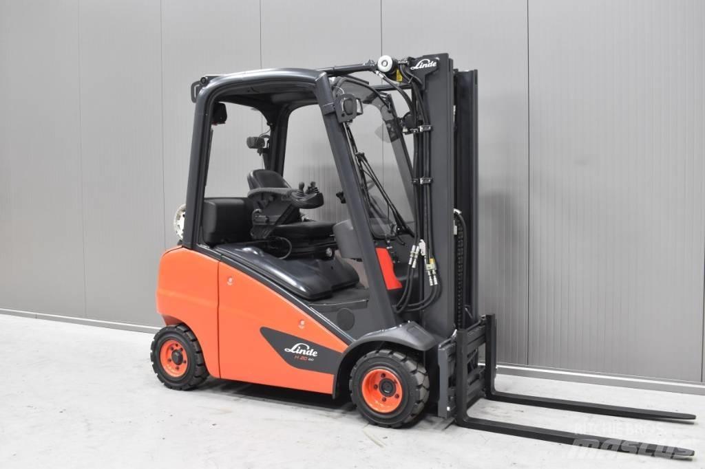 Linde H 20 T - 01 天然气叉车