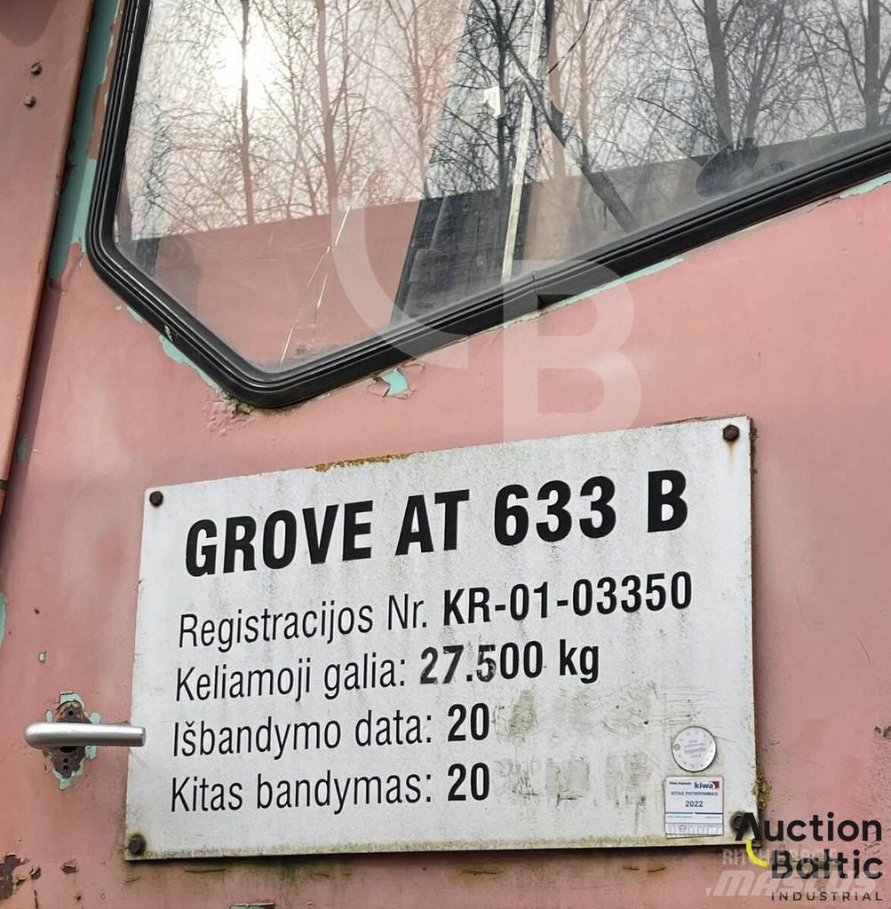 Grove AT 633 B 全地面起重机︳移动式起重机