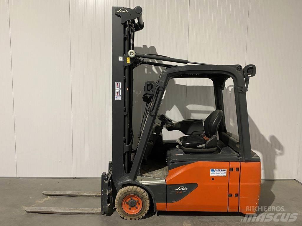 Linde E16L-02 电动叉车
