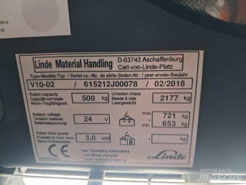 Linde V10-02 低架装载机