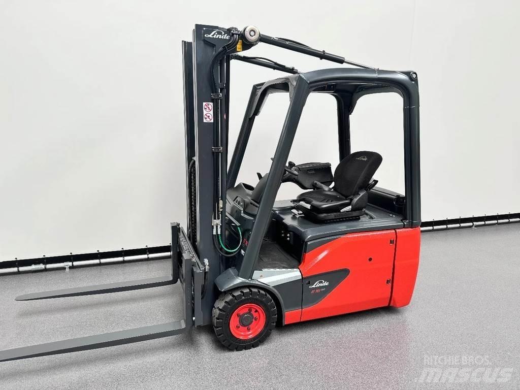Linde 386 E 16-02 电动叉车