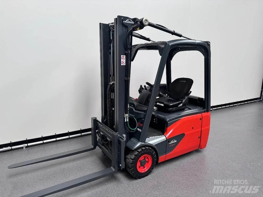 Linde 386 E 16-02 电动叉车