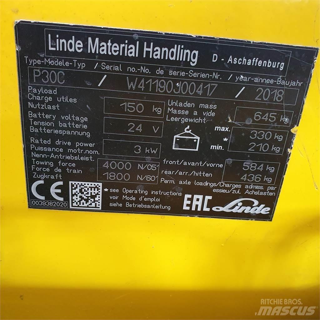 Linde P30C 搬运车