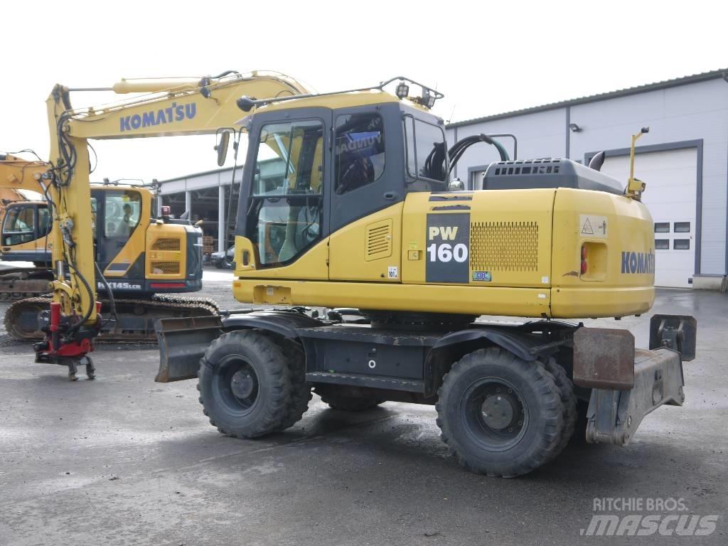 Komatsu PW 160-7E0 轮式挖掘机