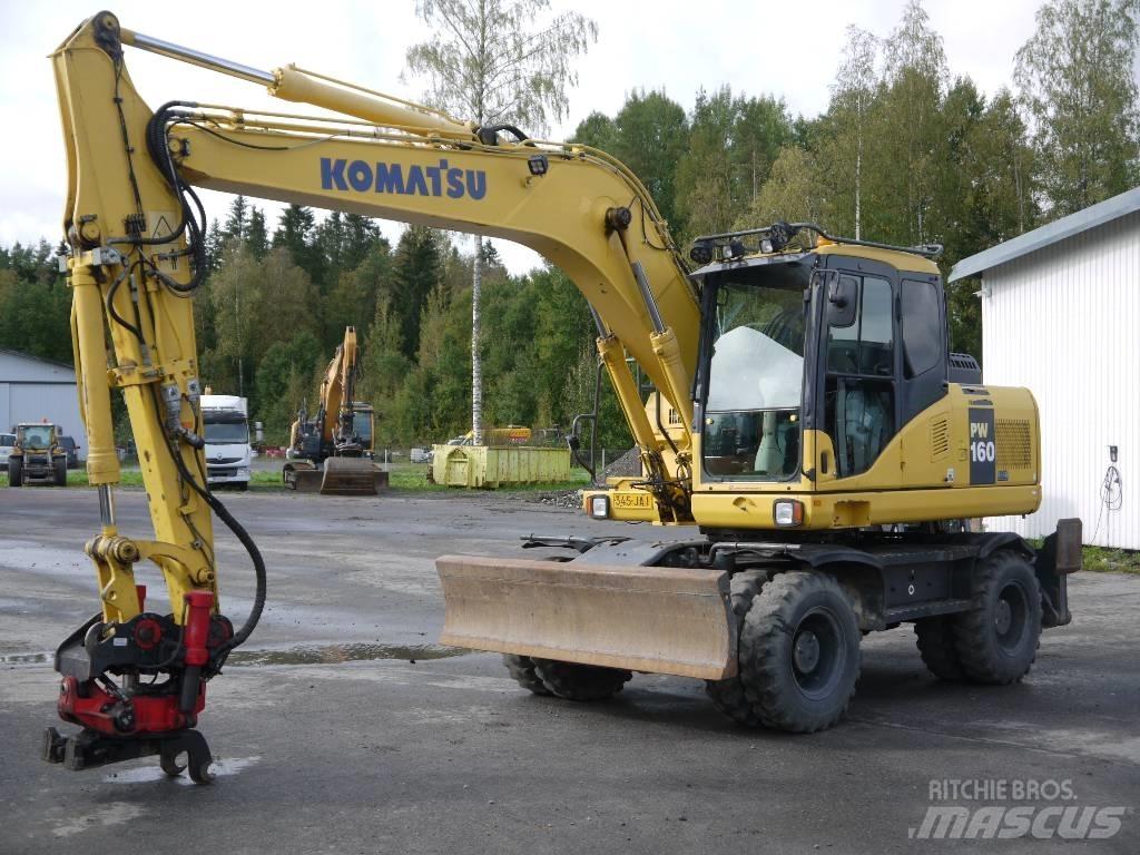 Komatsu PW 160-7E0 轮式挖掘机
