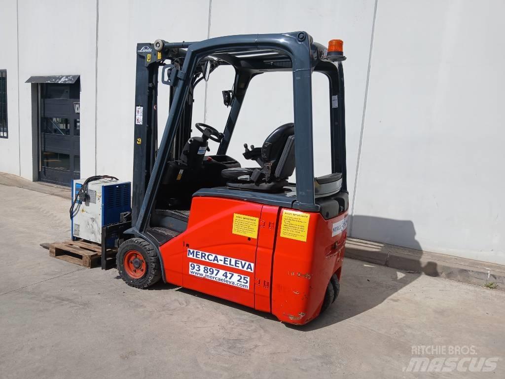 Linde E16H-01 电动叉车