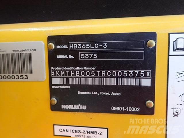 Komatsu HB 365LC-3 履带挖掘机