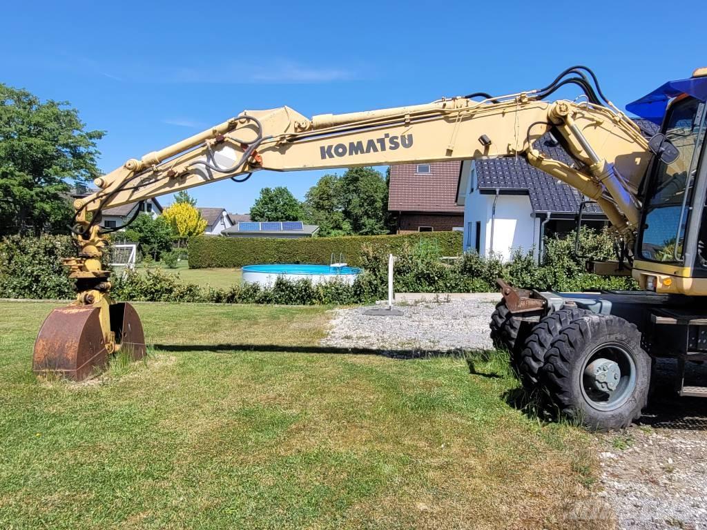 Komatsu PW160 ES-6K 轮式挖掘机