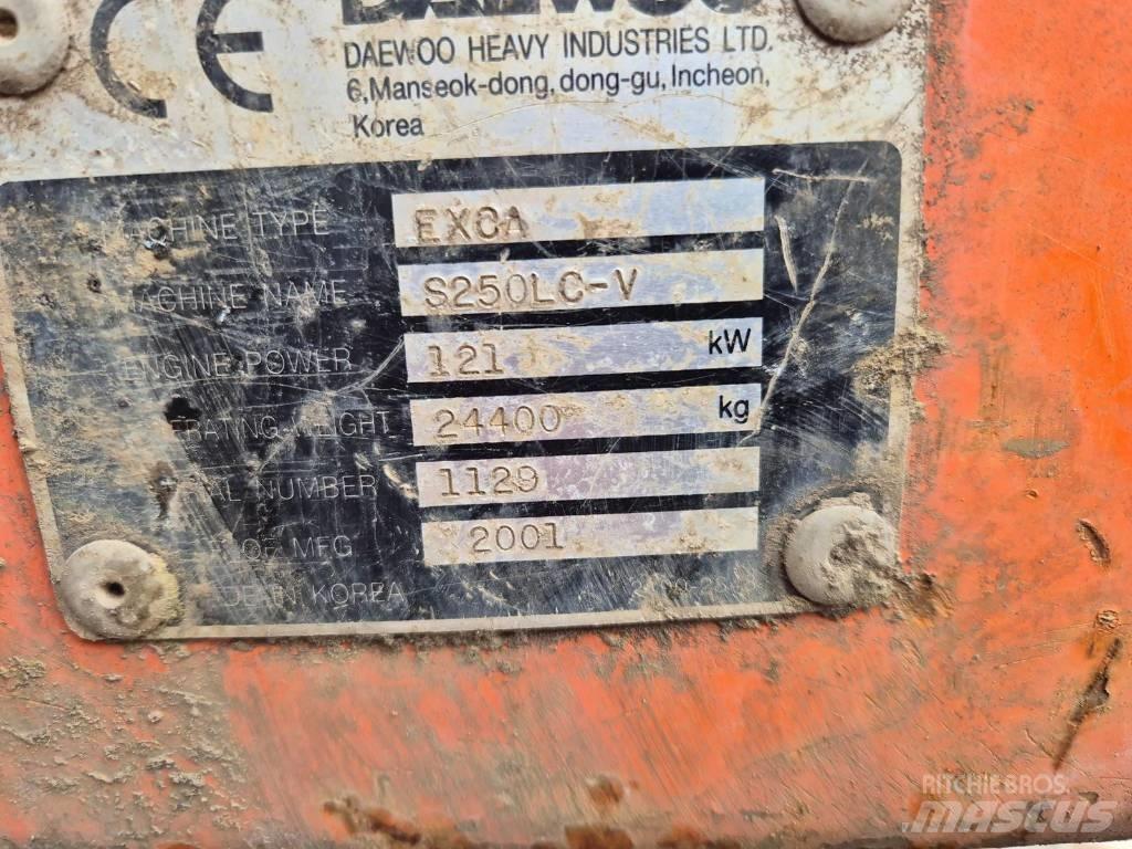 Daewoo S250 履带挖掘机