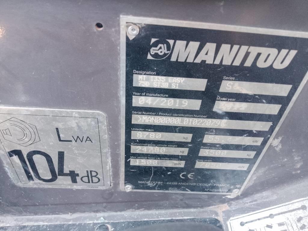 Manitou MT 1335 伸缩臂叉装车|叉装车