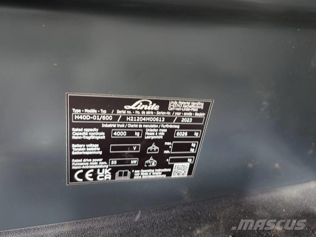Linde H40D/600/1204 柴油叉车