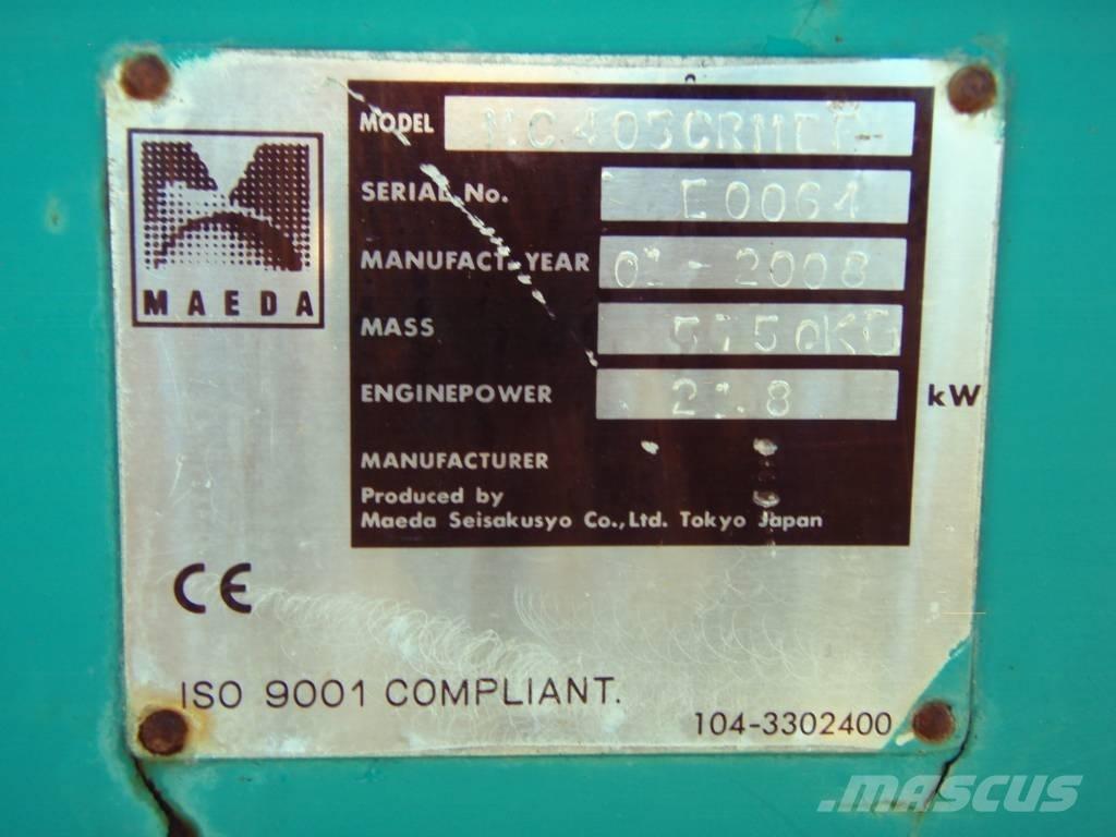 Maeda MC 405 CRME 履带起重机