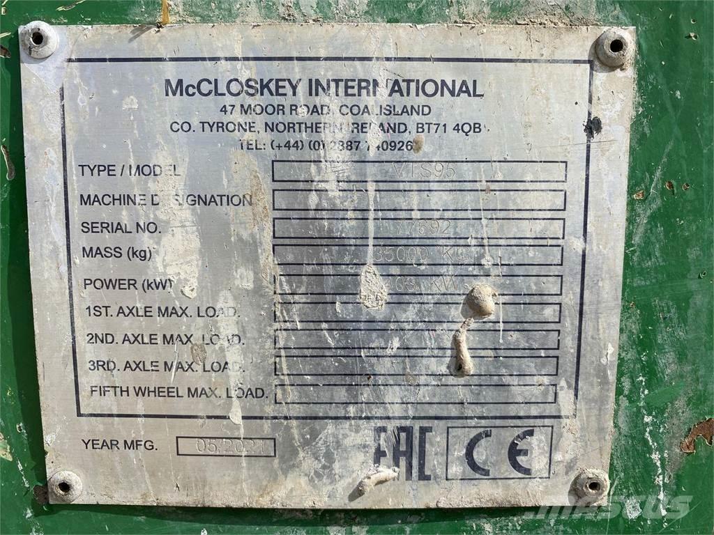 McCloskey VTS95 移动式破碎机