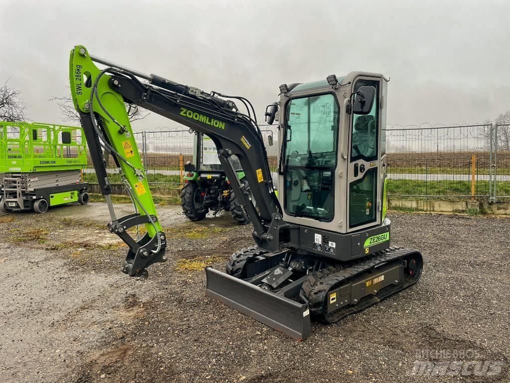 Zoomlion ZE 26 GU 小型挖掘机