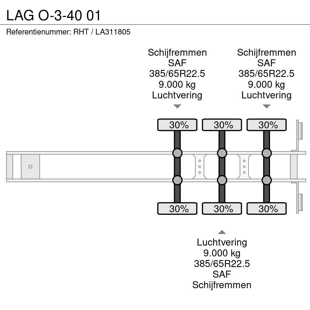LAG O-3-40 01 平板半挂车\侧翻自卸半挂车